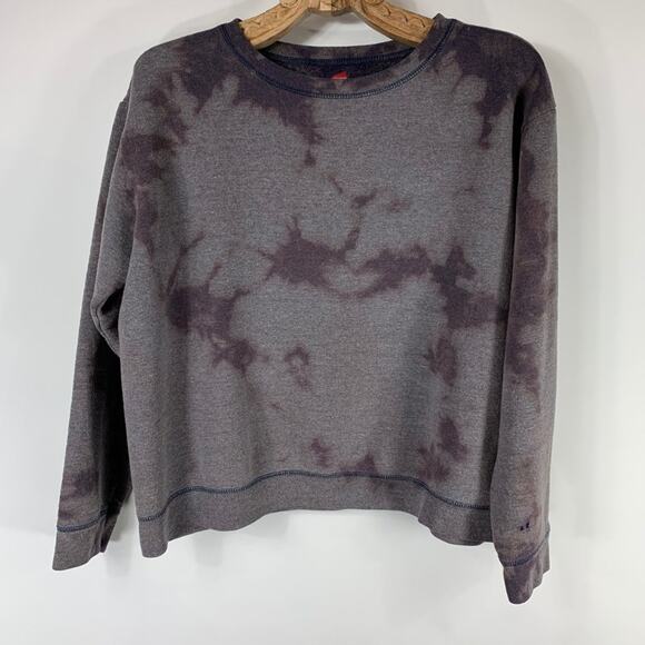 Bleach Dye Sweatshirt  Sz Large Purple Blue Sz Large - Picture 5 of 9